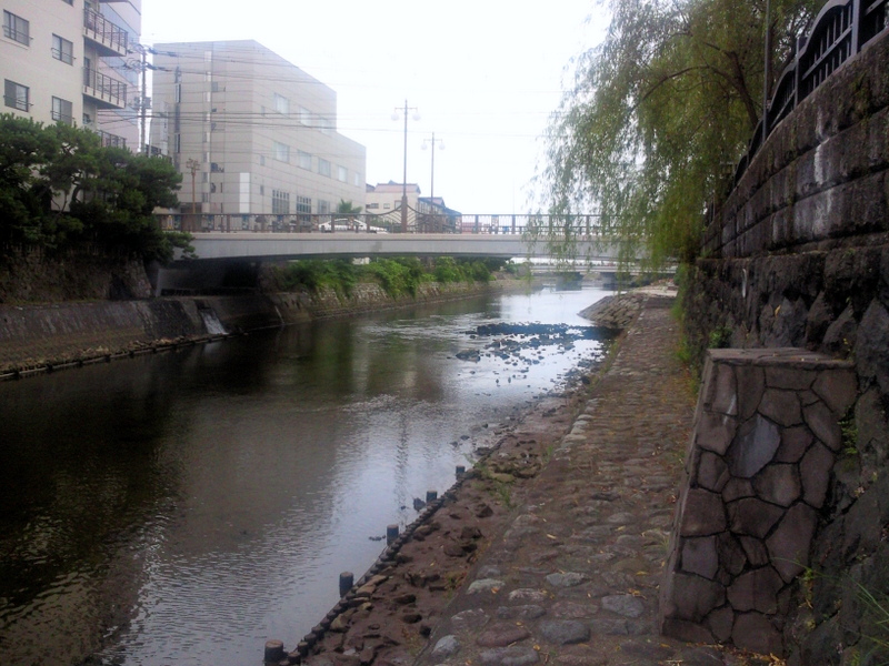 静岡県伊東市の松川遊歩道